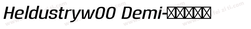 Heldustryw00 Demi字体转换